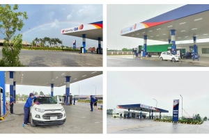 Official operation of the 5th Service Station under Idemitsu Q8 - Cam Hung Service Station